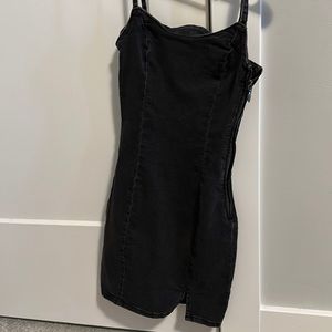 xxs jean dress, body con